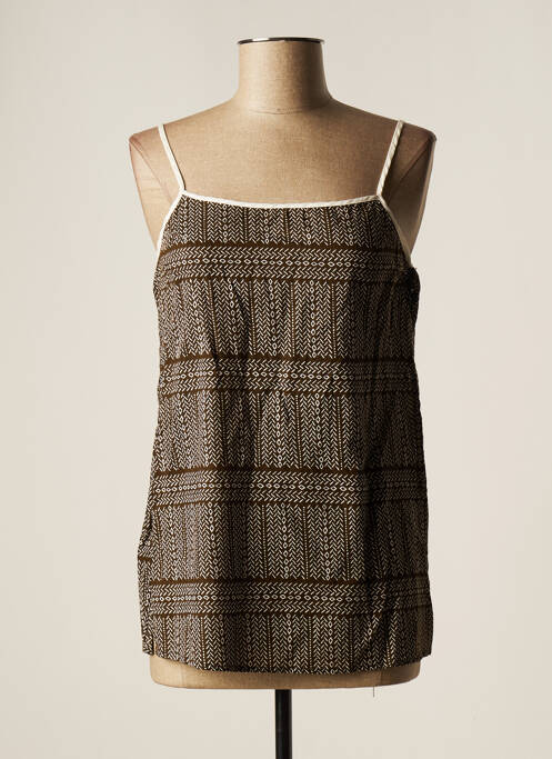 Top maro LAUREN VIDAL femeie