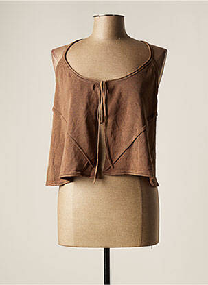 Top maro LAUREN VIDAL femeie