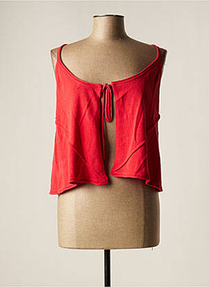 Top roșu LAUREN VIDAL femeie