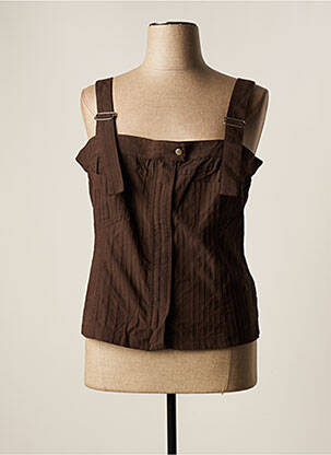 Top maro LAUREN VIDAL femeie