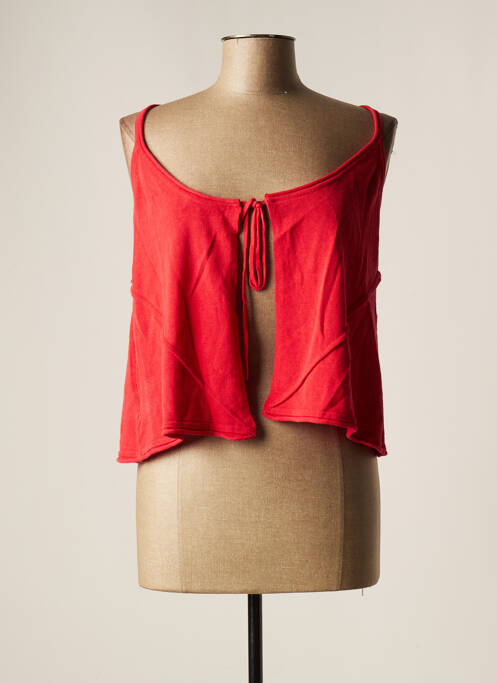 Top roșu LAUREN VIDAL femeie