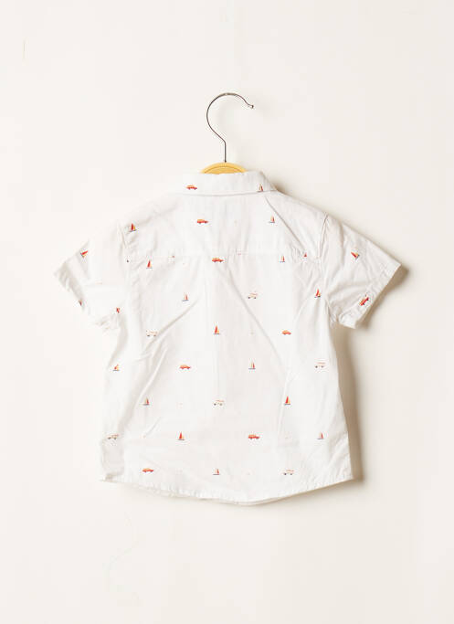 Cămașă cu mâneci scurte alb MAYORAL băiat