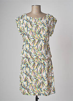 Rochie midi alb SKUNKFUNK femeie