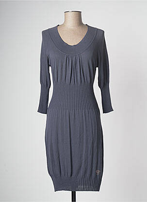 Rochie midi gri REBECCA femeie