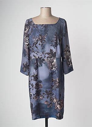 Rochie midi albastru CRISTINA GAVIOLI femeie