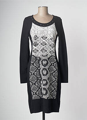 Rochie midi negru VICCIO BARCELONA femeie