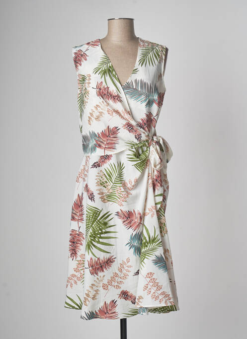 Rochie midi alb MARINA V femeie