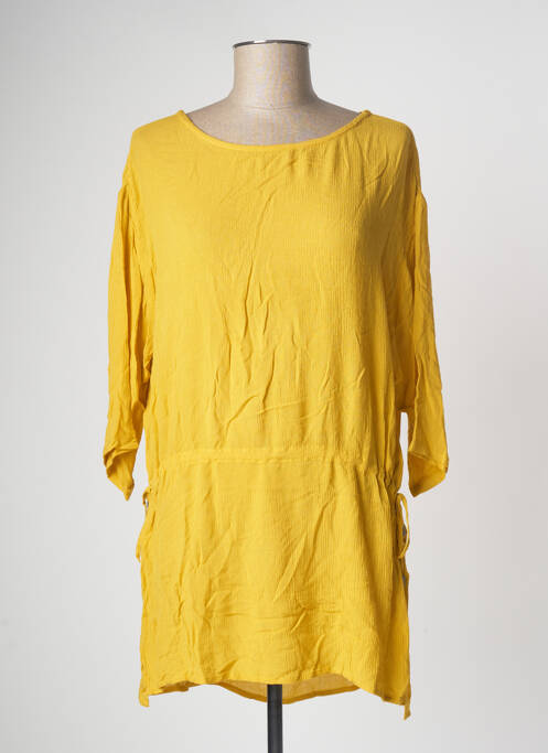 Tunică mâneci lungi galben B.YOUNG femeie