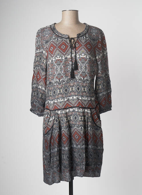 Rochie midi gri ET COMPAGNIE femeie