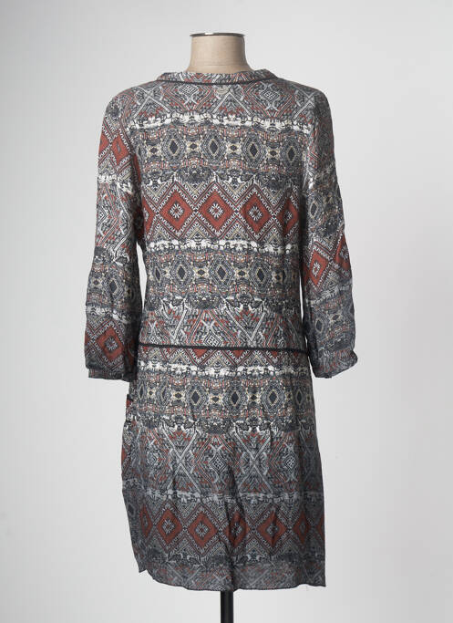 Rochie midi gri ET COMPAGNIE femeie