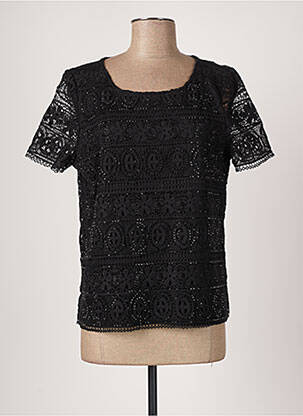 Top negru ESQUALO femeie