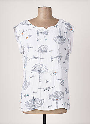 Bluză alb SKFK femeie