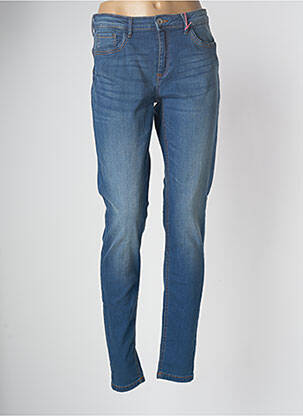 Blugi cu croială slim albastru B.YOUNG femeie