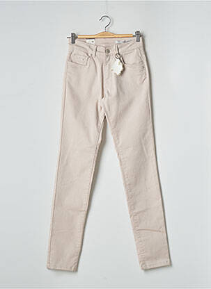 Pantalon slim bej PARA MI femeie