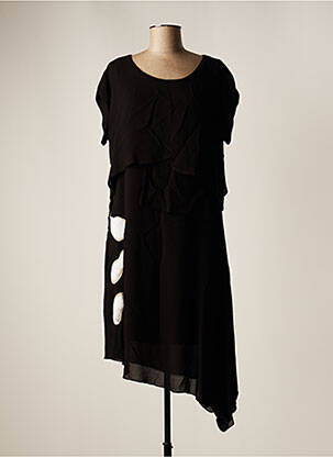 Rochie midi negru ELISA CAVALETTI femeie