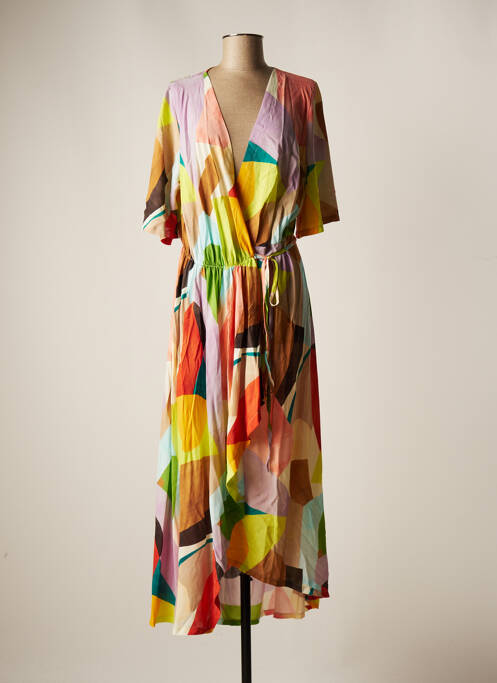 Rochie midi portocaliu ALDO MARTIN'S femeie