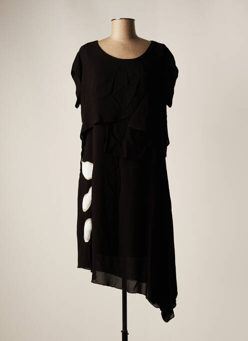 Rochie midi negru ELISA CAVALETTI femeie