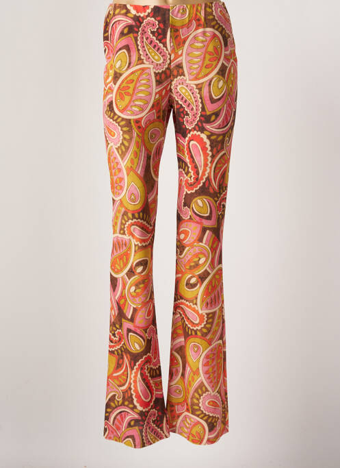 Pantalon evazat portocaliu LOLA CASADEMUNT femeie