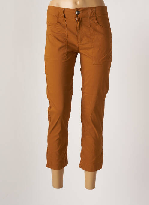 Pantalon 7/8 maro DOLCEZZA femeie