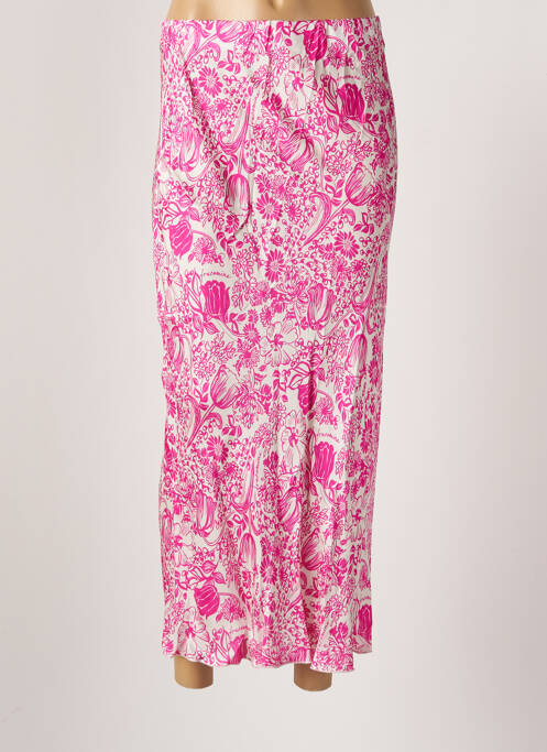 Fustă lungă roz FRACOMINA femeie