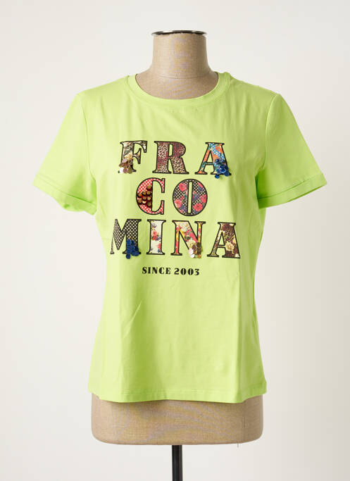 Tricou verde FRACOMINA femeie
