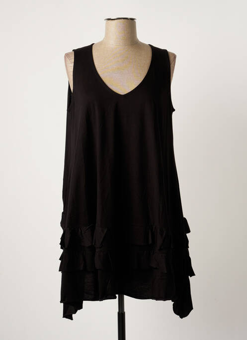 Tunică fără mâneci negru URBAN femeie