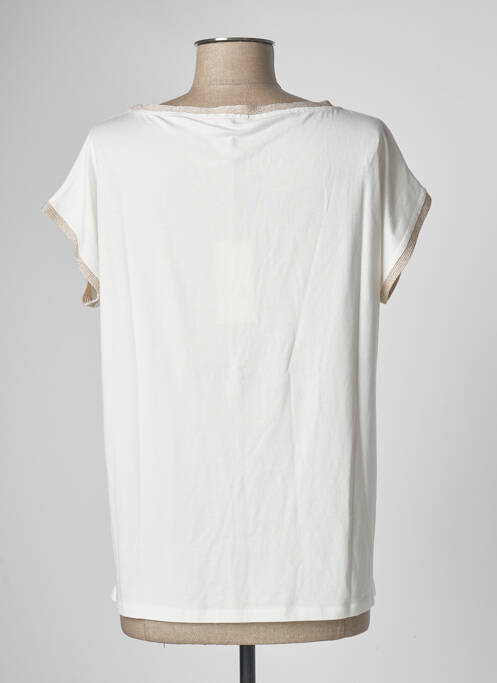 Top alb NINATI femeie