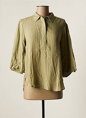Bluză mâneci 3/4 mâneci 3/4 verde YAYA femeie