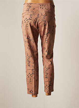 Pantalon 7/8 elasticitate talie joasă roz YAYA femeie