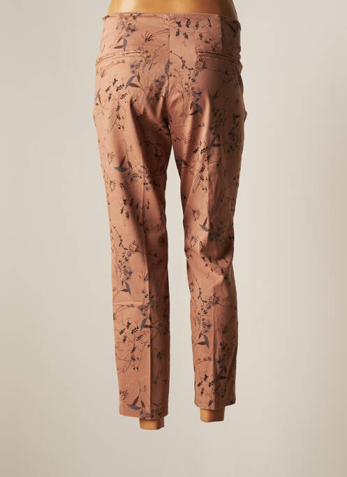 Pantalon 7/8 elasticitate talie joasă roz YAYA femme