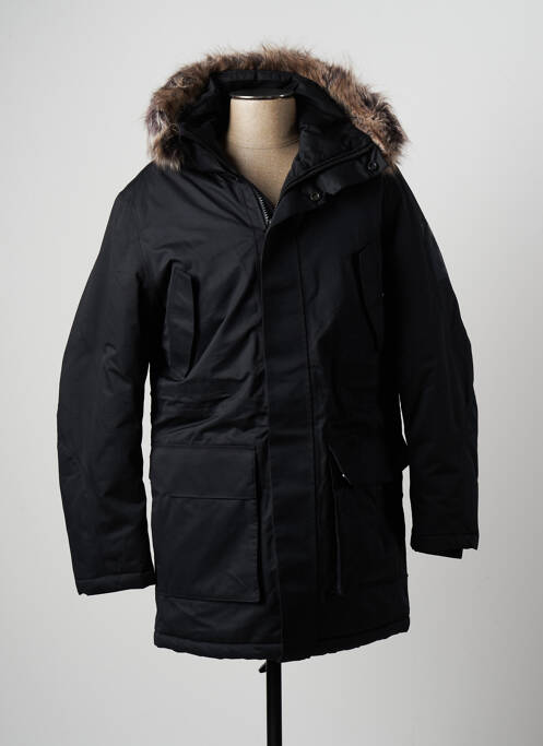 Parka negru JACK & JONES bărbat