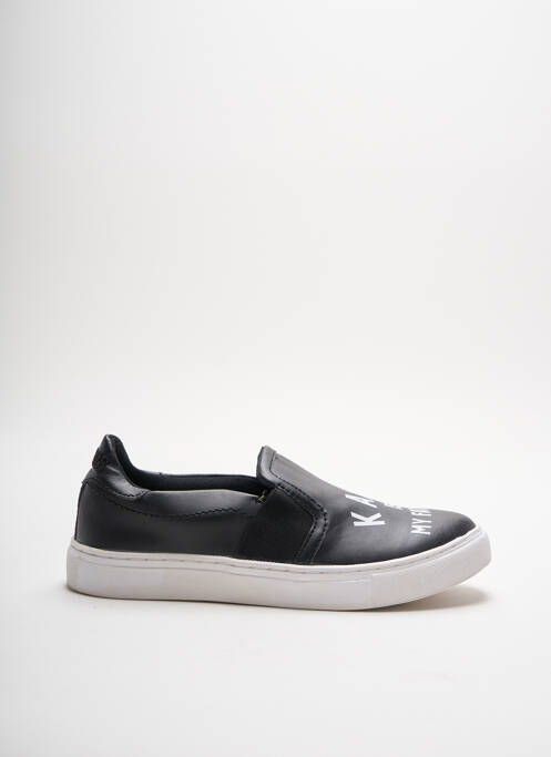 Slip-on-uri negru ELEVEN PARIS femeie