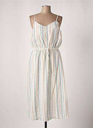 Rochie lungă bej C'EST BEAU LA VIE femeie