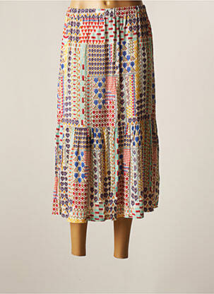 Fustă lungă albastru TELMAIL femeie