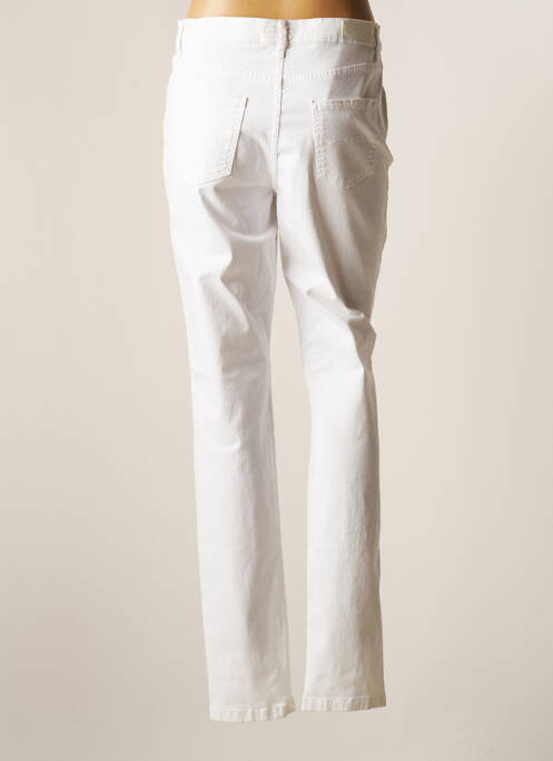 Blugi cu croială slim alb LCDN femeie