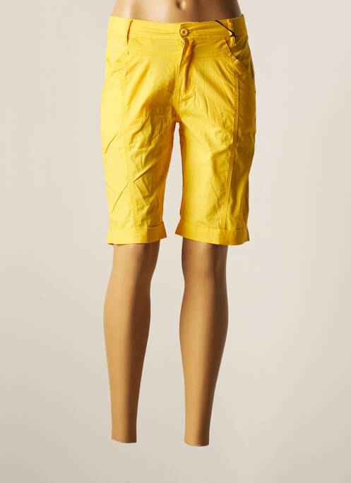 Bermudă galben TELMAIL femeie