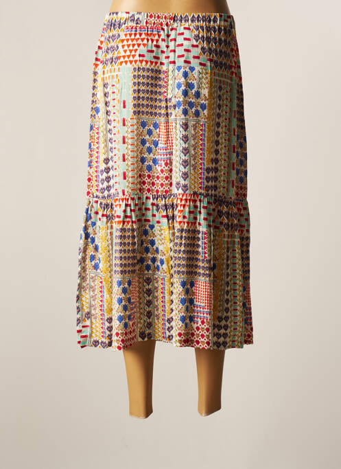 Fustă lungă albastru TELMAIL femeie