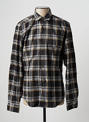 Cămașă cu mâneci lungi gri HUGO BOSS bărbat