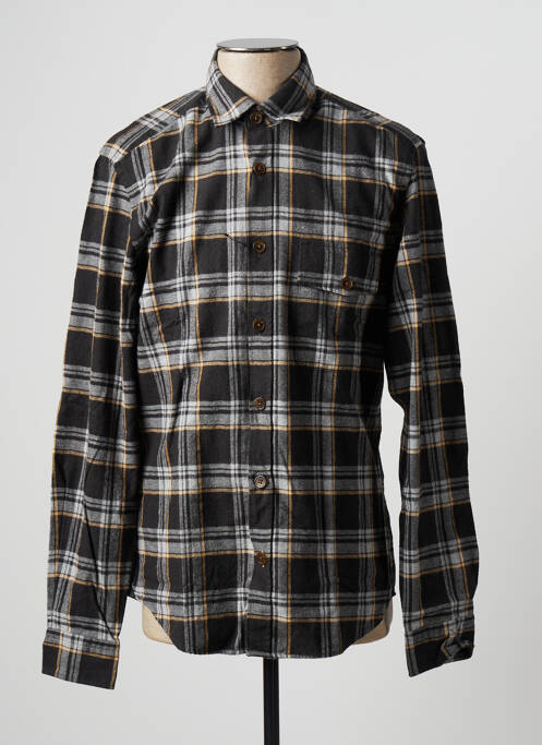 Cămașă cu mâneci lungi gri HUGO BOSS bărbat