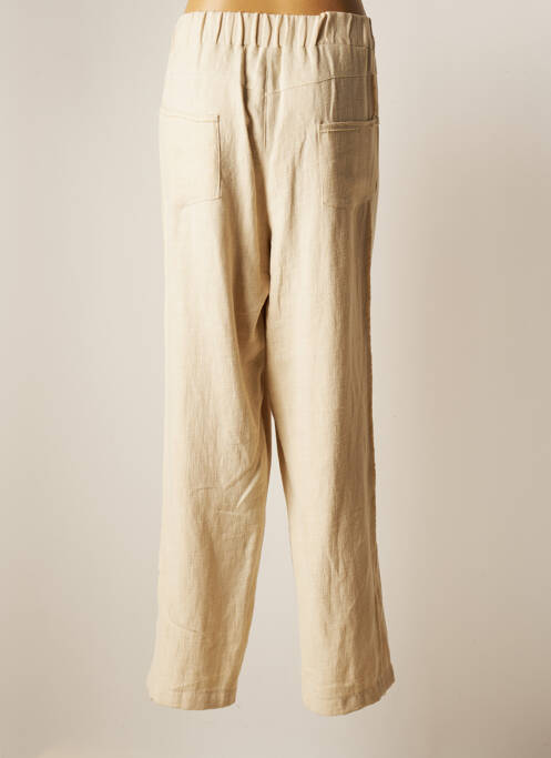 Pantalon drept bej LS femeie