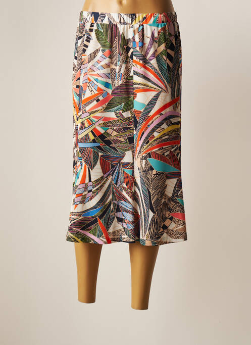 Fustă midi portocaliu HORTENSIA femeie