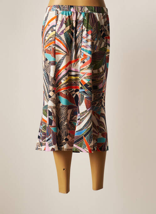 Fustă midi portocaliu HORTENSIA femeie