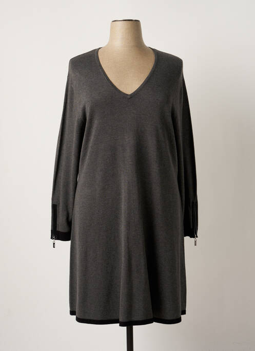 Rochie midi gri MARBLE femeie