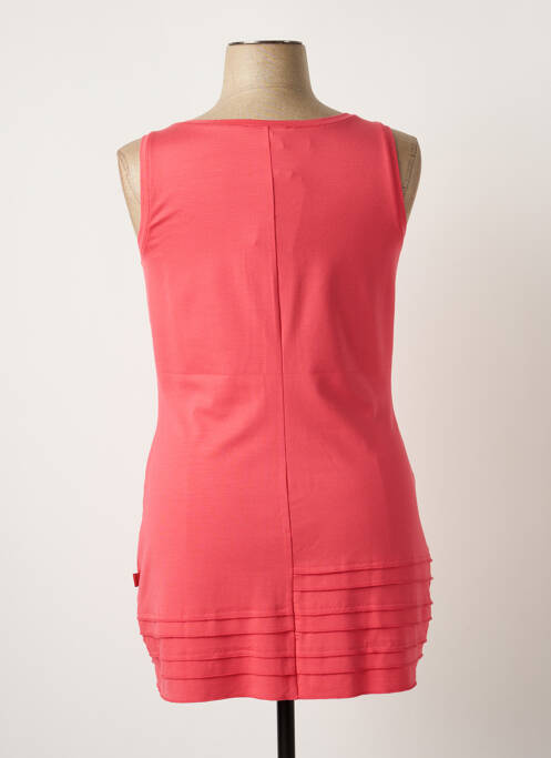 Tunică fără mâneci roz VETONO femeie