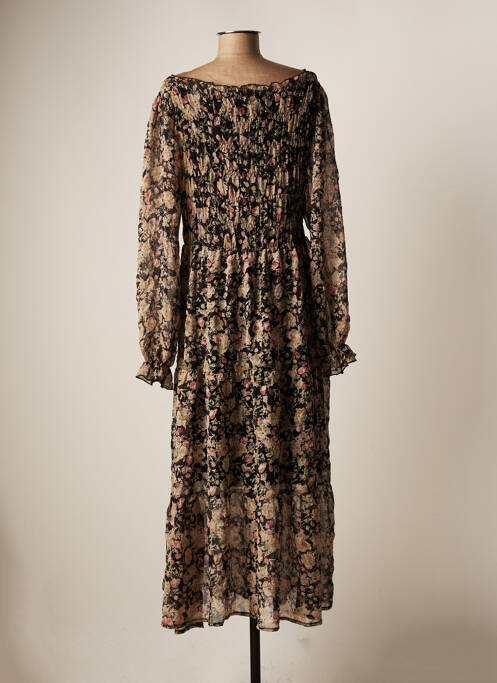 Rochie lungă negru CREAM femeie