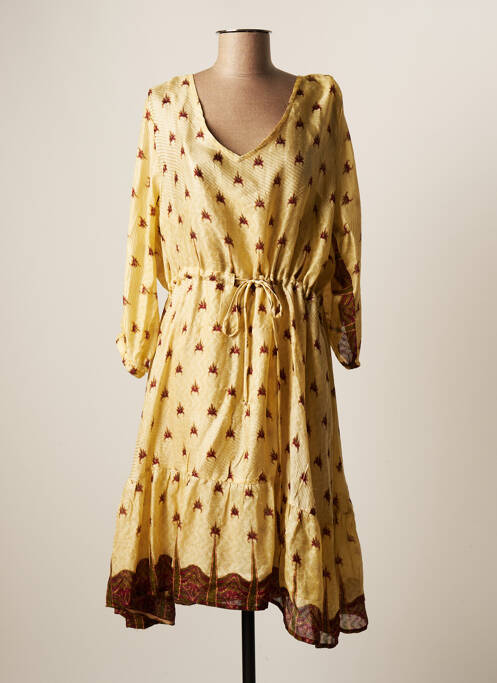 Rochie midi bej CREAM femeie