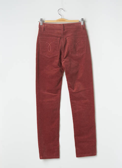 Pantalon slim portocaliu BENSIMON femeie