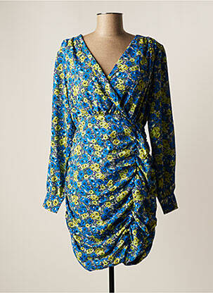 Rochie midi albastru PIECES femeie