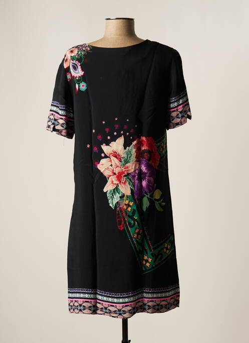 Rochie midi negru DESIGUAL femeie
