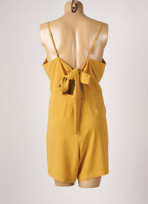 Salopetă scurtă bretele subțiri bretele subțiri galben MOLLY BRACKEN femme